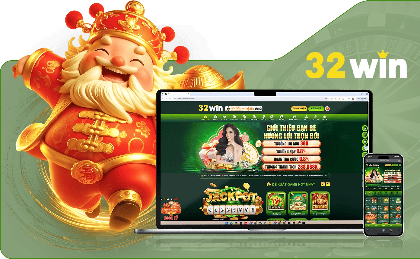 Ứng dụng 32Win trên thiết bị di động